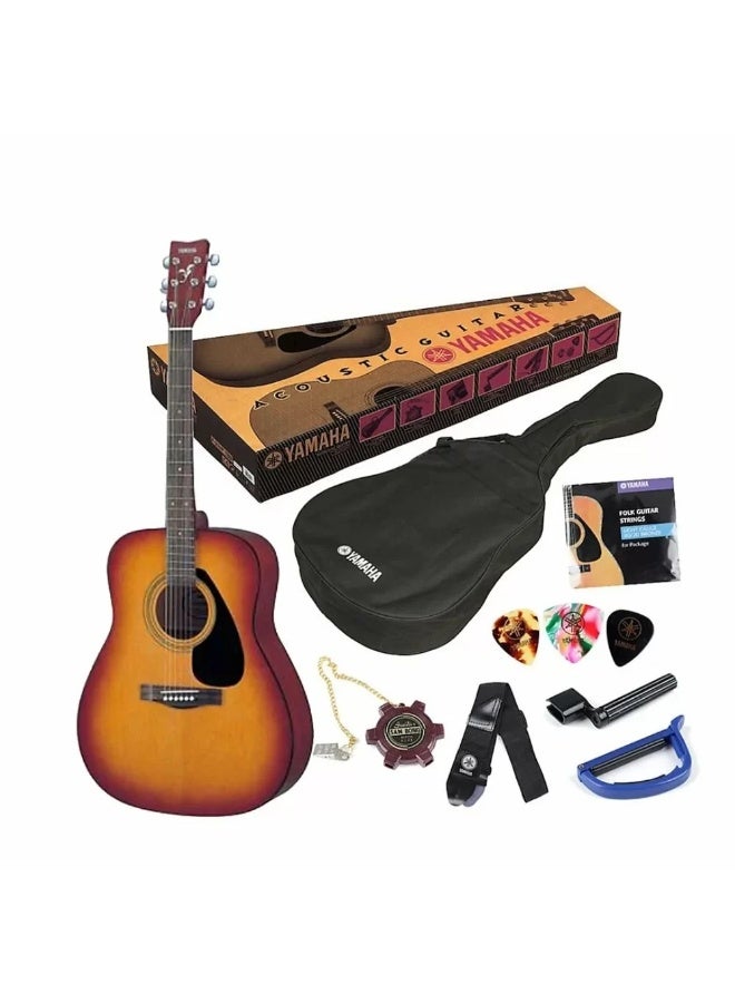 Yamaha F310P Acoustic Guitar Package - Tobacco Brown Sunburst - Image 2